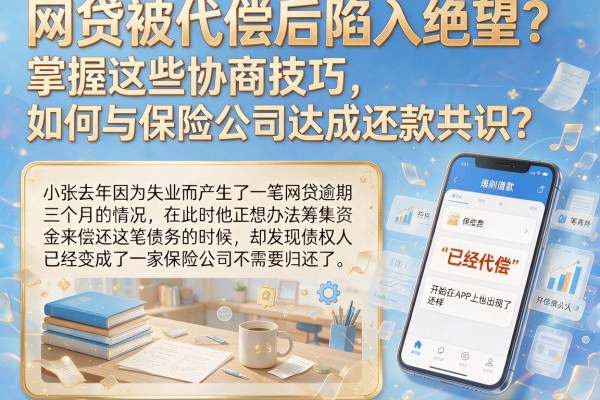 网贷被代偿后陷入绝望？掌握这些协商技巧，如何与保险公司达成还款共识？