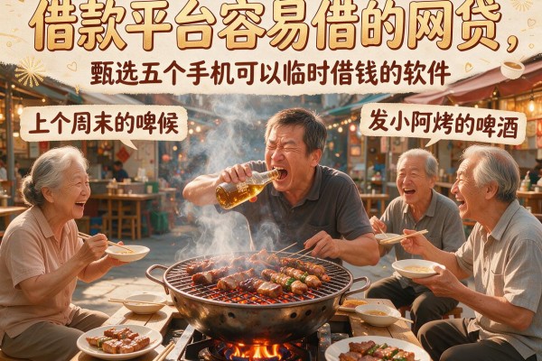 借款平台容易借的网贷，甄选五个手机可以临时借钱的软件