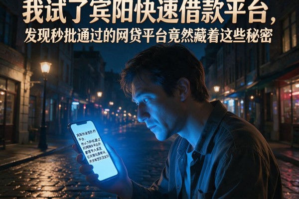 我试了宾阳快速借款平台，发现秒批通过的网贷平台竟然藏着这些秘密