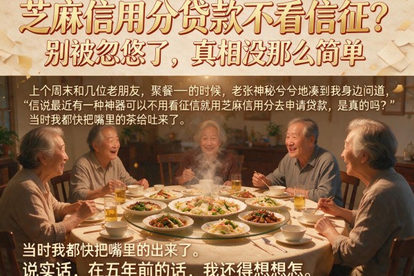 芝麻信用分贷款不看信征？别被忽悠了，真相没那么简单