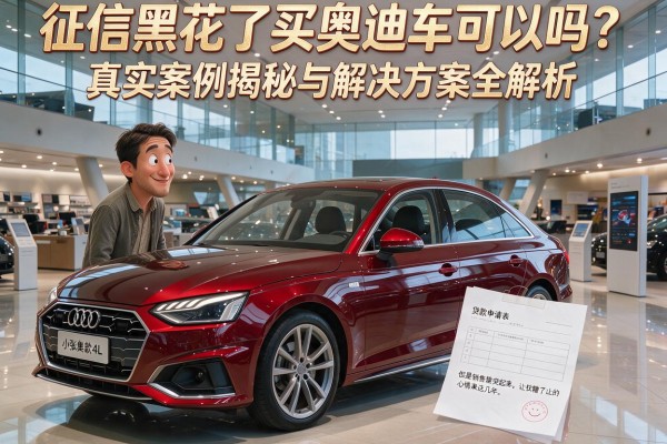 征信黑花了买奥迪车可以吗？真实案例揭秘与解决方案全解析