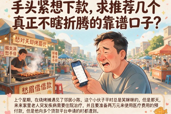 手头紧想下款，求推荐几个真正不瞎折腾的靠谱口子？