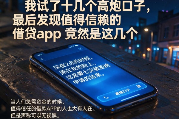 我试了十几个高炮口子，最后发现值得信赖的借贷app竟然是这几个