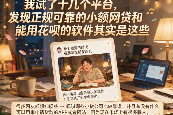 我试了十几个平台,发现正规可靠的小额网贷和能用花呗的软件其实是这些