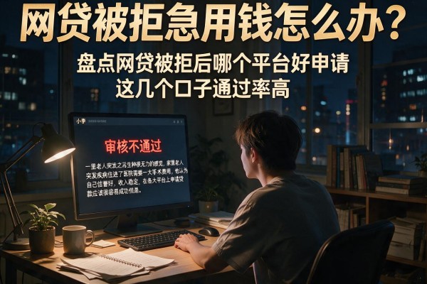 网贷被拒急用钱怎么办？盘点网贷被拒后哪个平台好申请，这几个口子通过率高