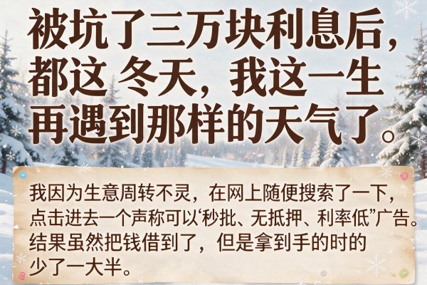 被坑了三万块利息后,我总算搞懂从哪儿可以快速借到钱