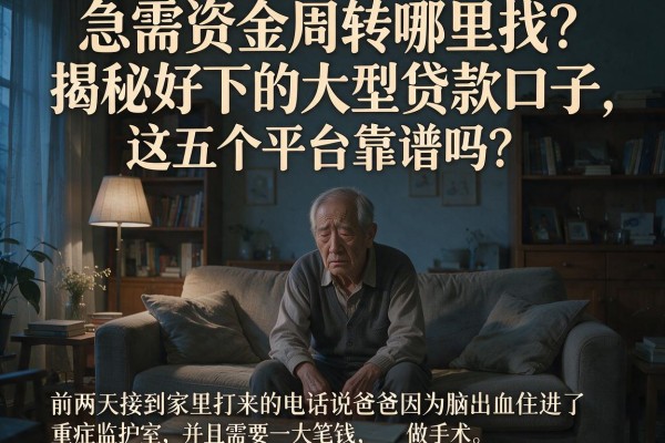 急需资金周转哪里找？揭秘好下的大型贷款口子，这五个平台靠谱吗？