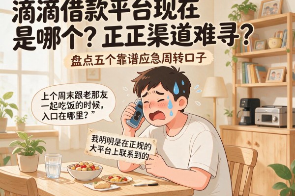 滴滴借款平台现在是哪个？正规渠道难寻？盘点五个靠谱应急周转口子