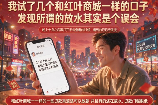 我试了几个和红叶商城一样的口子，发现所谓的放水其实是个误会