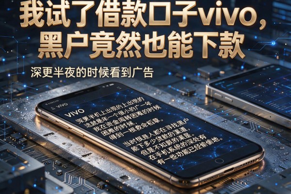我试了借款口子vivo，黑户竟然也能下款