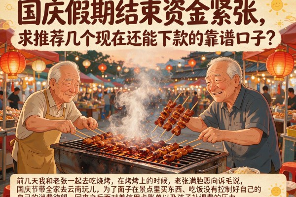国庆假期结束资金紧张,求推荐几个现在还能下款的靠谱口子?