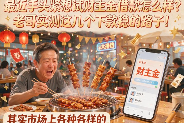 最近手头紧想试财主金借款怎么样？老哥实测这几个下款稳的路子！