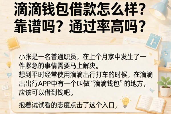 滴滴钱包借款怎么样？靠谱吗？通过率高吗？深度解析与替代平台推荐