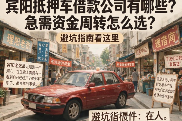 宾阳抵押车借款公司有哪些？急需资金周转怎么选？避坑指南看这里