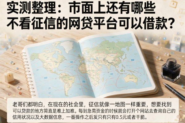 实测整理：市面上还有哪些不看征信的网贷平台可以借款？