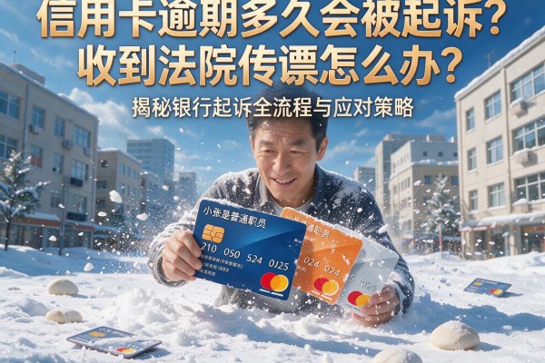 信用卡逾期多久会被起诉？收到法院传票怎么办？揭秘银行起诉全流程与应对策略