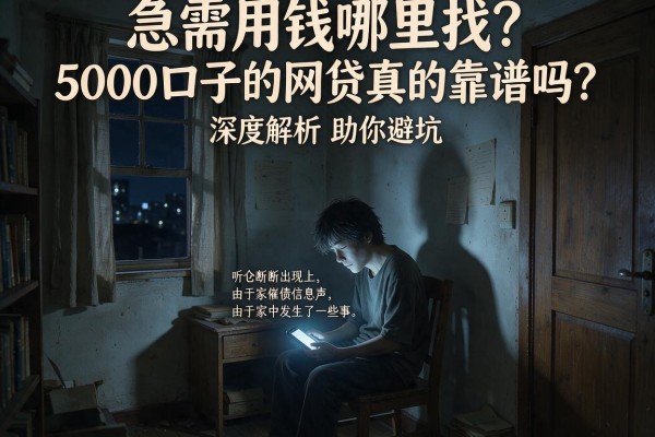 急需用钱哪里找？5000口子的网贷真的靠谱吗？深度解析助你避坑