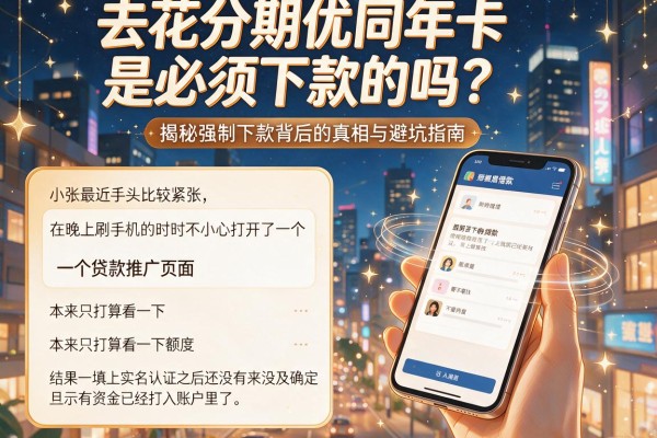 去花分期优享年卡是必须下款的吗？揭秘强制下款背后的真相与避坑指南