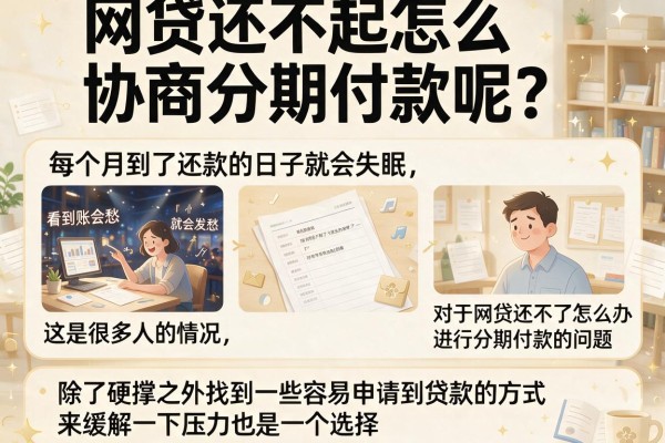 网贷还不起怎么协商分期付款呢？整理了几个能下款的渠道