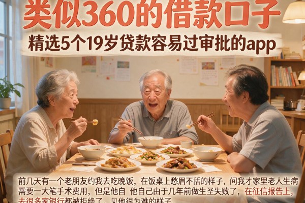 类似360的借款口子，精选5个19岁贷款容易过审批的app