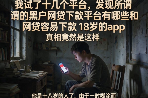 我试了十几个平台，发现所谓的黑户网贷下款平台有哪些和网贷容易下款18岁的app，真相竟然是这样