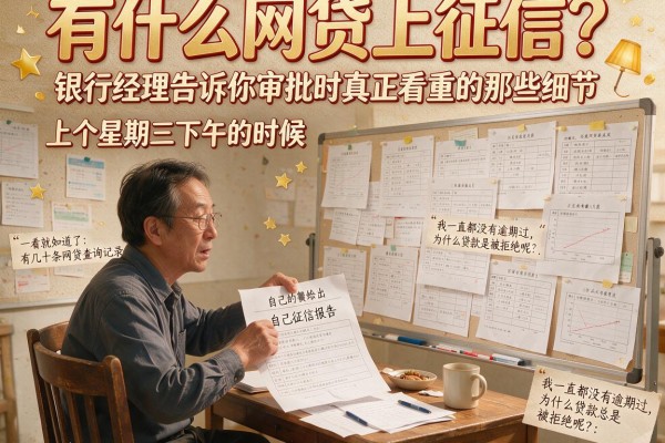 有什么网贷上征信？银行经理告诉你审批时真正看重的那些细节