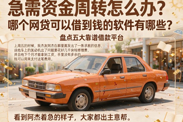 急需资金周转怎么办?哪个网贷可以借到钱的软件有哪些?盘点五大靠谱借款平台
