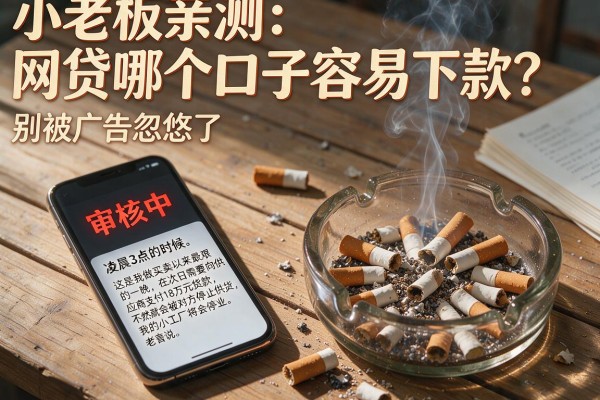 小老板亲测:网贷哪个口子容易下款?别被广告忽悠了