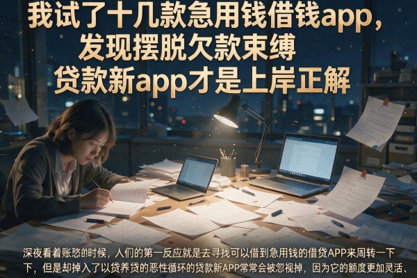 我试了十几款急用钱借钱app，发现摆脱欠款束缚贷款新app才是上岸正解