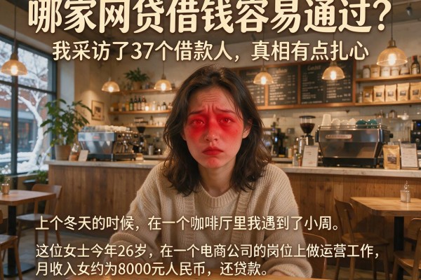 哪家网贷借钱容易通过？我采访了37个借款人，真相有点扎心