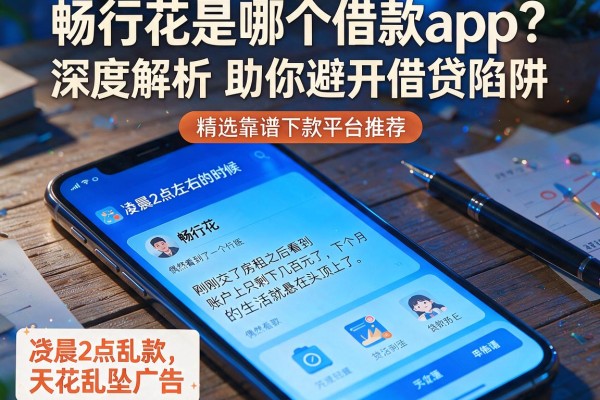 畅行花是哪个借款app？深度解析助你避开借贷陷阱，精选靠谱下款平台推荐