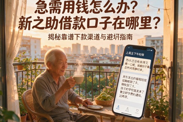 急需用钱怎么办？新之助借款口子在哪里？揭秘靠谱下款渠道与避坑指南