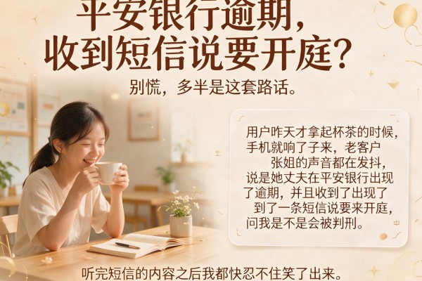 平安银行逾期收到短信说要开庭？别慌，多半是这套路