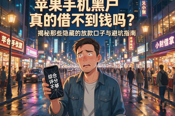 苹果手机黑户真的借不到钱吗？揭秘那些隐藏的放款口子与避坑指南