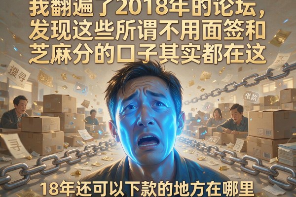 我翻遍了2018年的论坛，发现这些所谓不用面签和芝麻分的口子其实都在这