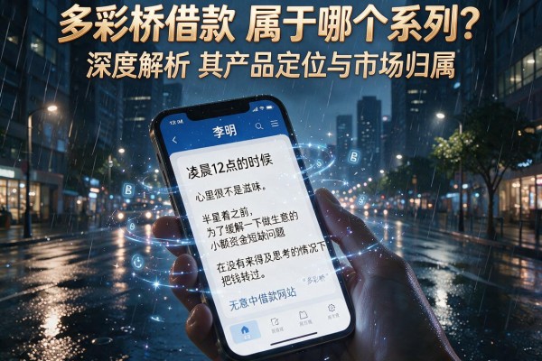 多彩桥借款属于哪个系列？深度解析其产品定位与市场归属