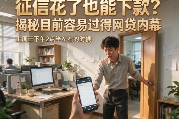 征信花了也能下款？揭秘目前容易过得网贷内幕