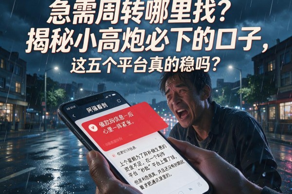 急需周转哪里找？揭秘小高炮必下的口子，这五个平台真的稳吗？