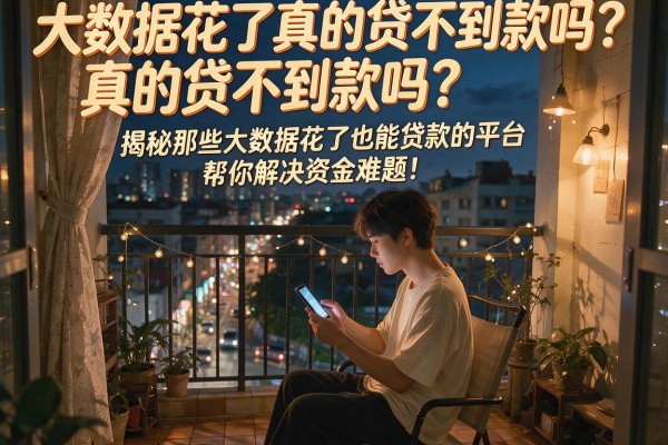 大数据花了真的贷不到款吗？揭秘那些大数据花了也能贷款的平台，帮你解决资金难题！