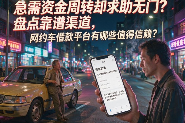急需资金周转却求助无门？盘点靠谱渠道，网约车借款平台有哪些值得信赖？
