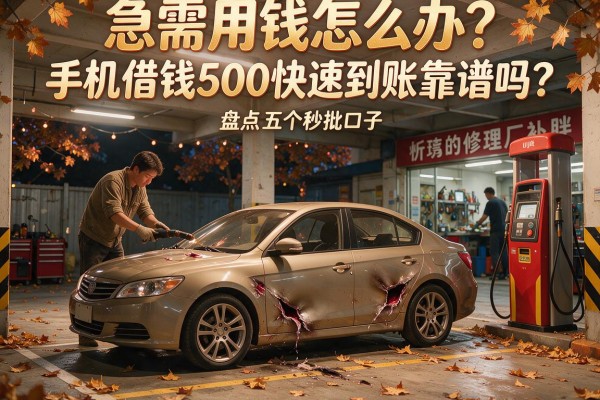 急需用钱怎么办？手机借钱500快速到账靠谱吗？盘点五个秒批口子