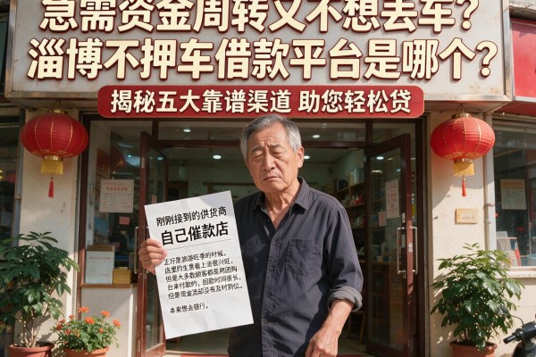 急需资金周转又不想丢车？淄博不押车借款平台是哪个？揭秘五大靠谱渠道助您轻松贷
