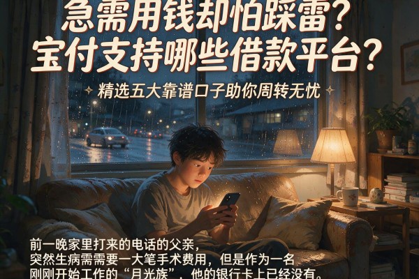急需用钱却怕踩雷？宝付支持哪些借款平台？精选五大靠谱口子助你周转无忧