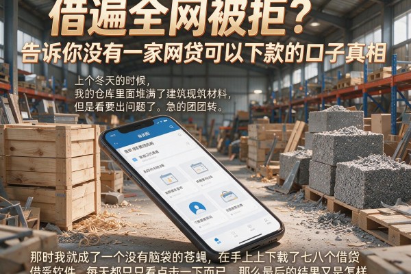 借遍全网被拒？告诉你没有一家网贷可以下款的口子真相