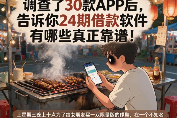 调查了30款APP后，告诉你24期借款软件有哪些真正靠谱