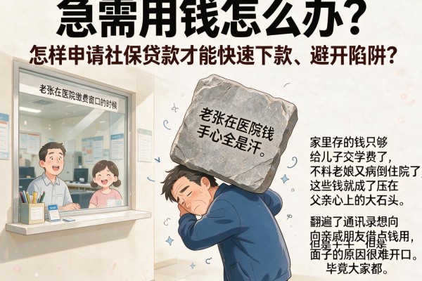 急需用钱怎么办？怎样申请社保贷款才能快速下款、避开陷阱？