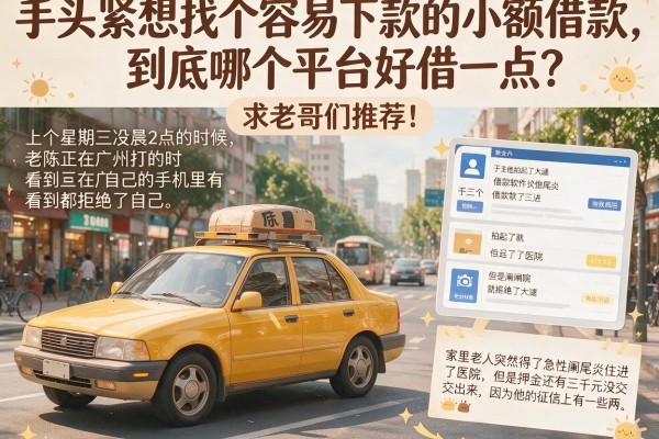 手头紧想找个容易下款的小额借款，到底哪个平台好借一点？求老哥们推荐！