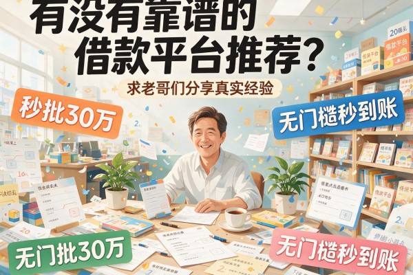 有没有靠谱的借款平台推荐？求老哥们分享真实经验