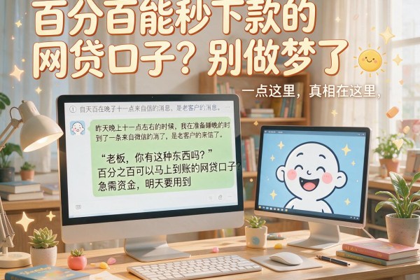 百分百能秒下款的网贷口子？别做梦了，真相在这里