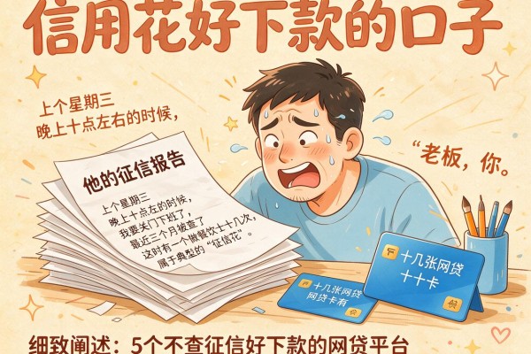 信用花好下款的口子，细致阐述5个不查征信好下款的网贷平台